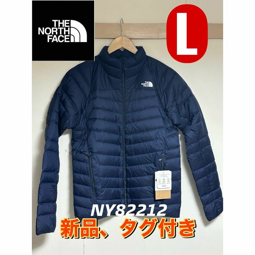 新品☆ノースフェイス　サンダージャケット　NY82212 ネイビー　Lサイズ