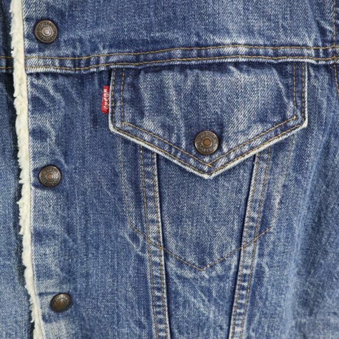 Levi's - リーバイス 80s ヴィンテージ 長袖 裏ボア デニムジャケット