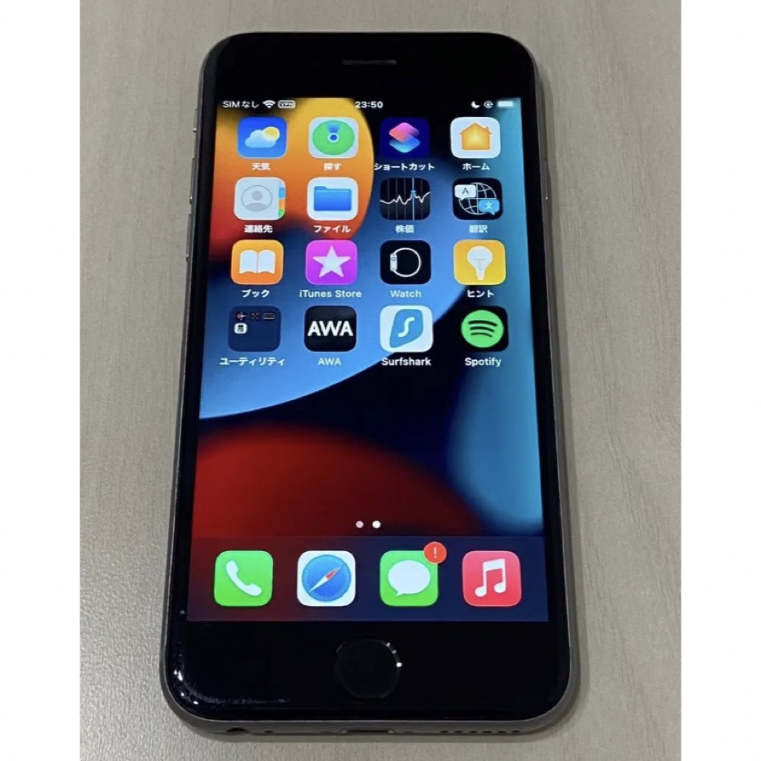 美品 iPhone6s Space Gray 64GB SoftBank-