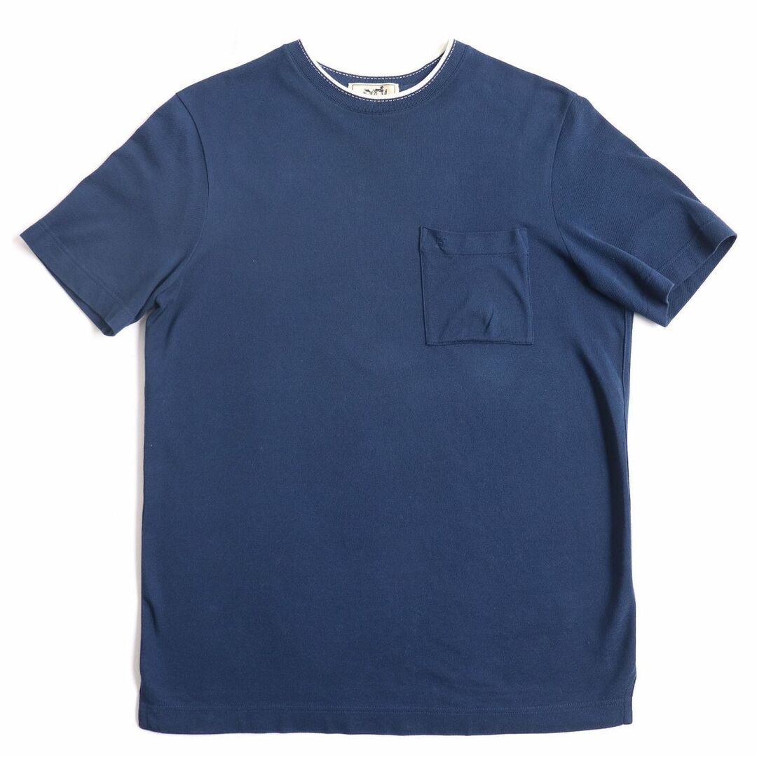 Hermes - 美品△正規品 HERMES エルメス 21SS クルーネック H刺繍入り