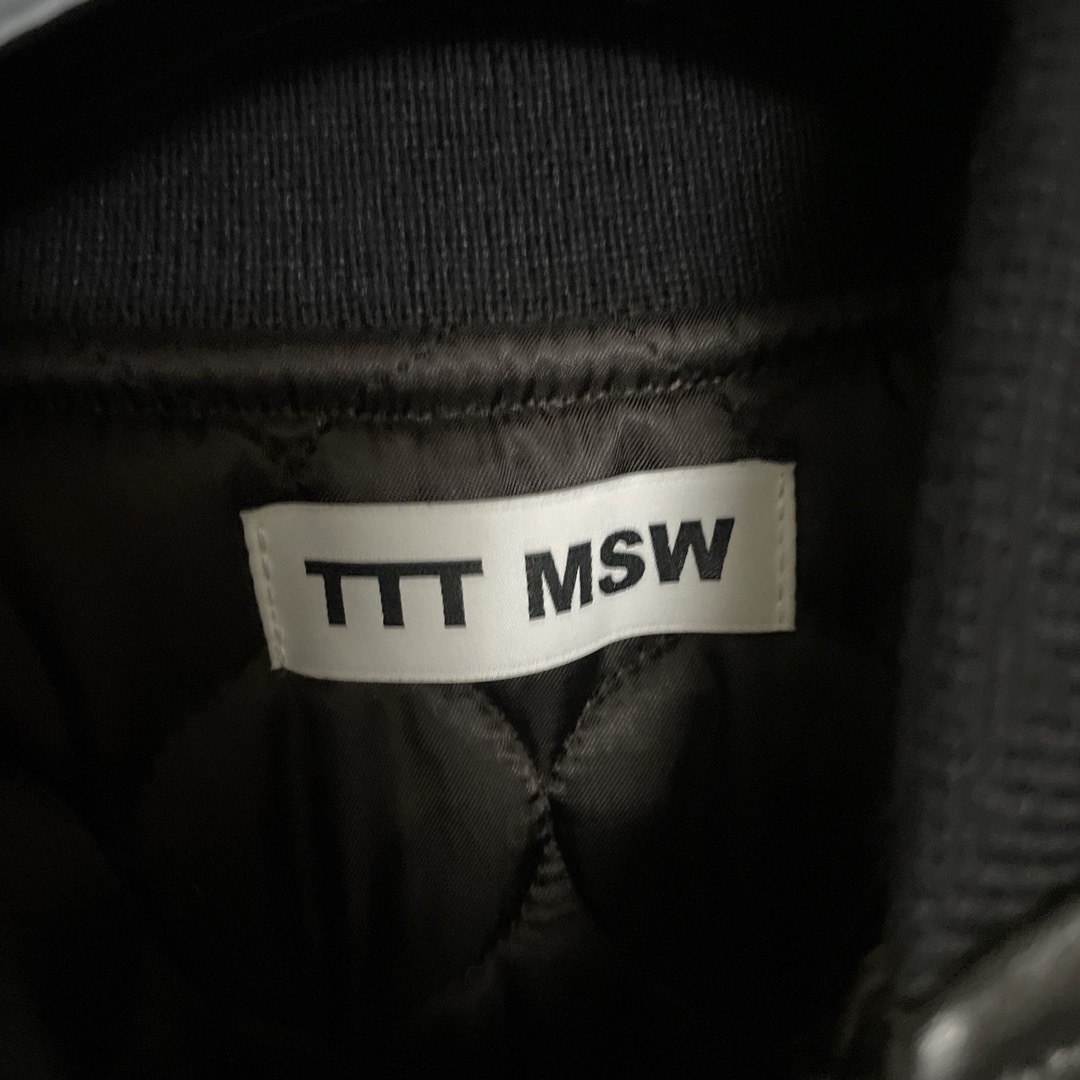 ttt_msw 19aw レザージャケット メンズのジャケット/アウター(ブルゾン)の商品写真