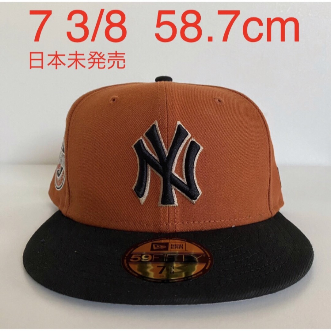 ツバ裏グレー New Era 3/8 Cap ヤンキース ニューエラ キャップ-
