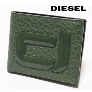 ✨️美品✨️付属品完備✨️DIESEL 1DR 3つ折り財布ウォレット レッド