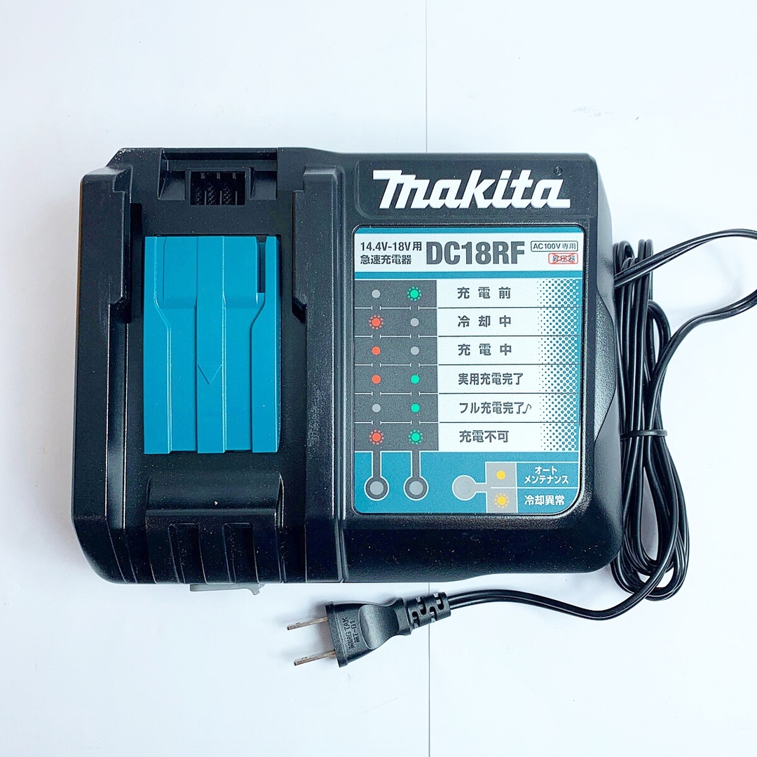 ♭♭MAKITA マキタ 充電式インパクトドライバ　18V　充電器1個、バッテリー1個（充電回数2回）付 TD172D レッド 5
