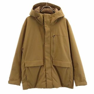 UNIQLOユニクロ⭐️【M】メンズ　中綿ロングコート　ブラウン