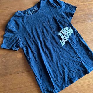 ザラ(ZARA)のZARA ポケット逆についてるオシャレTシャツ　紺　S(Tシャツ/カットソー(半袖/袖なし))