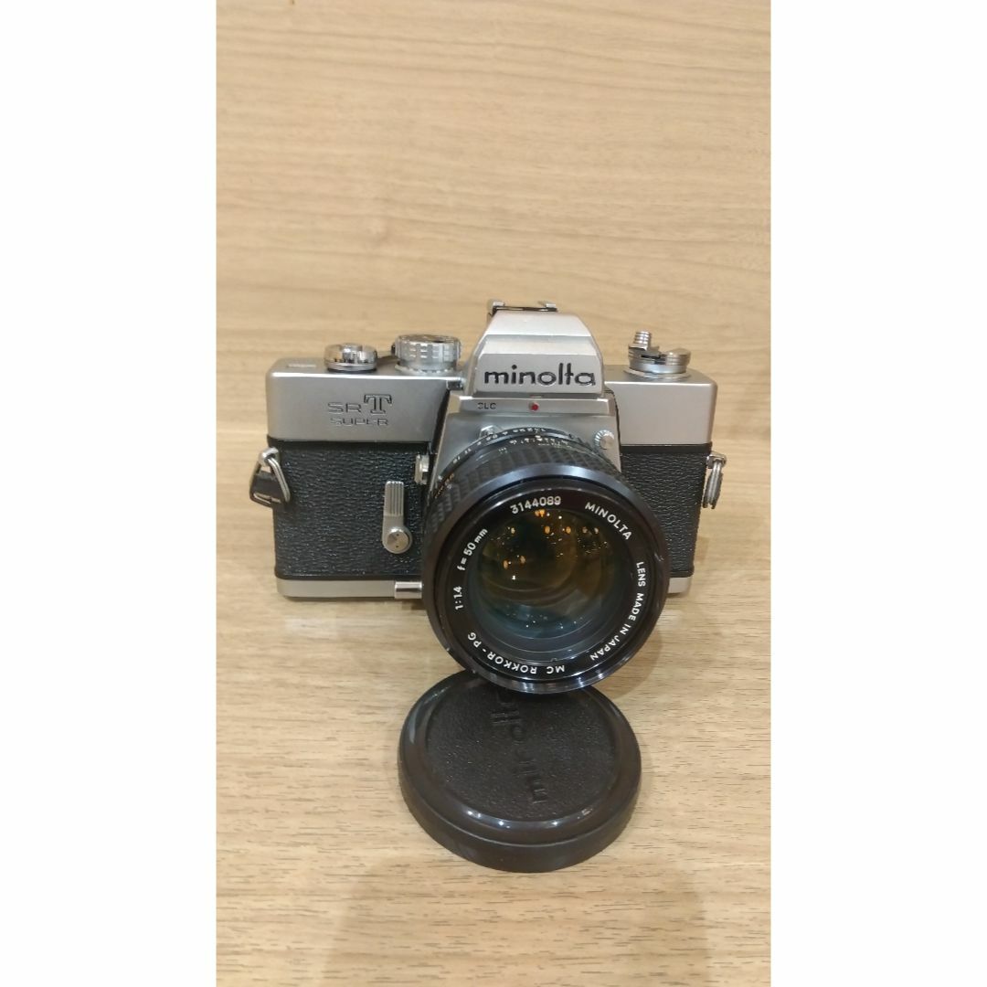 ミノルタSRT SUPER MC50/1.4フィルムカメラ