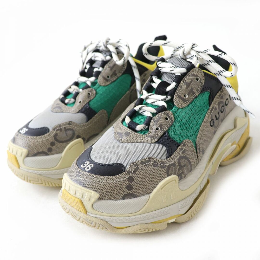 限定品 グッチ バレンシアガ Triple S トリプルS 36