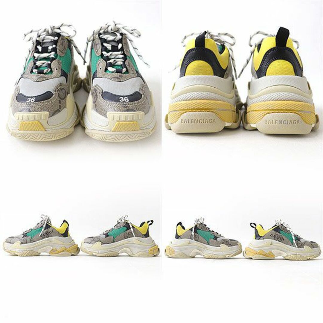 限定品 グッチ バレンシアガ Triple S トリプルS 36