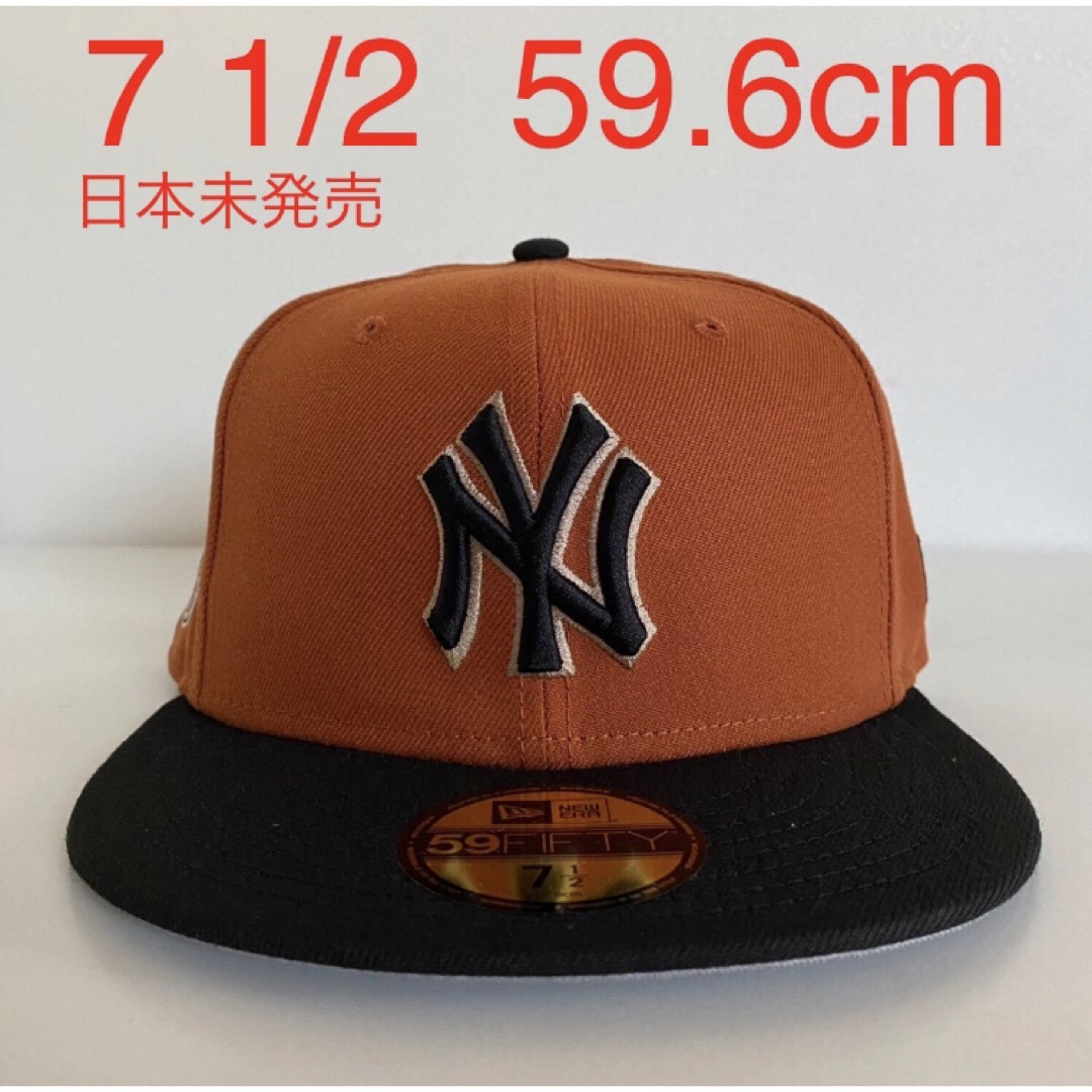 NEW ERA(ニューエラー)のツバ裏グレー New Era 1/2 Cap ヤンキース ニューエラ キャップ メンズの帽子(キャップ)の商品写真