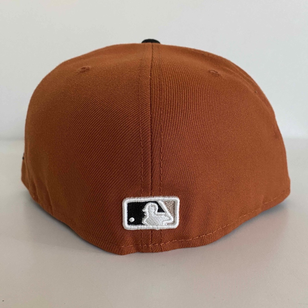 NEW ERA(ニューエラー)のツバ裏グレー New Era 1/2 Cap ヤンキース ニューエラ キャップ メンズの帽子(キャップ)の商品写真