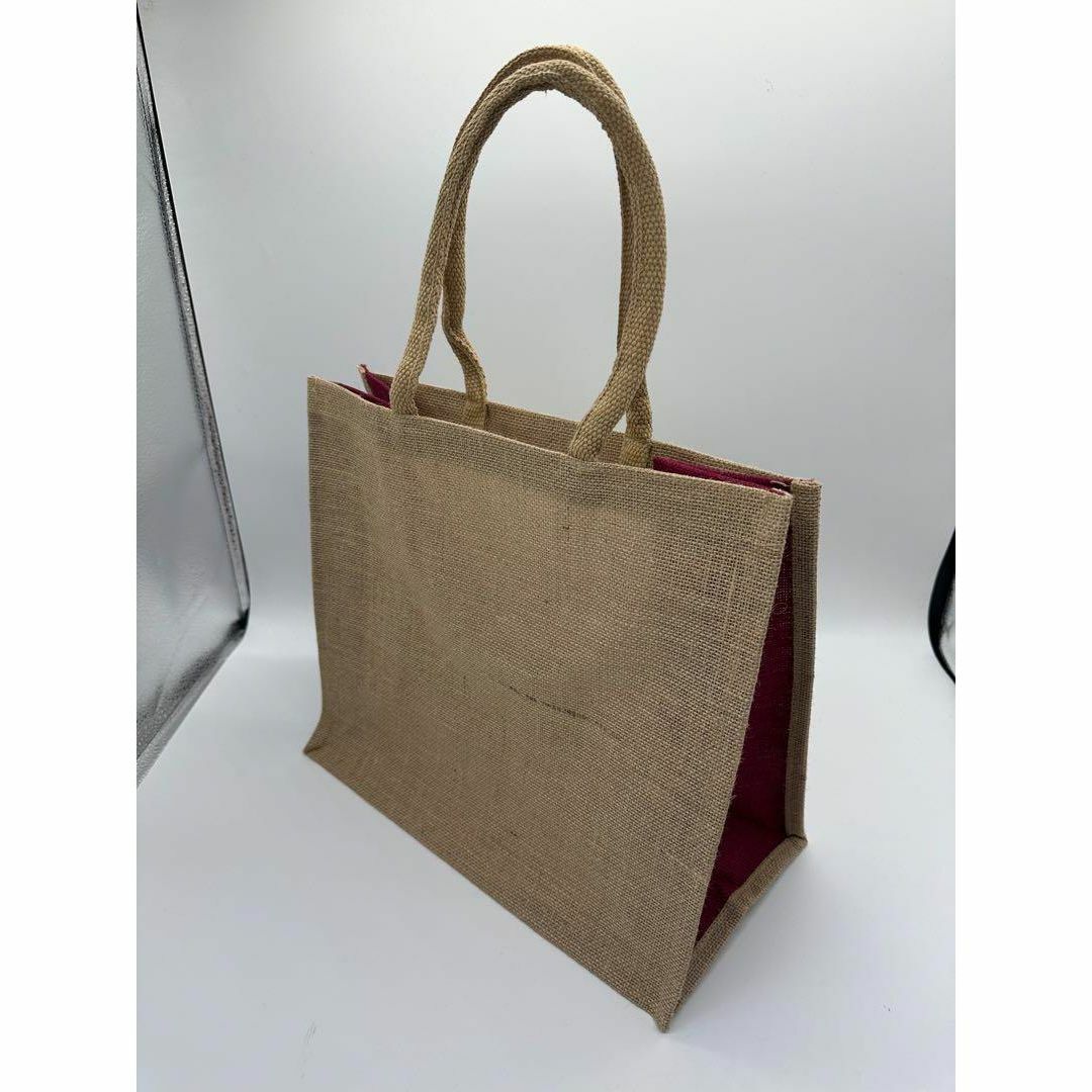 MUJI (無印良品)(ムジルシリョウヒン)の新品　無印良品　新宿店舗限定　ジュートマイバッグ　限定カラー レディースのバッグ(トートバッグ)の商品写真