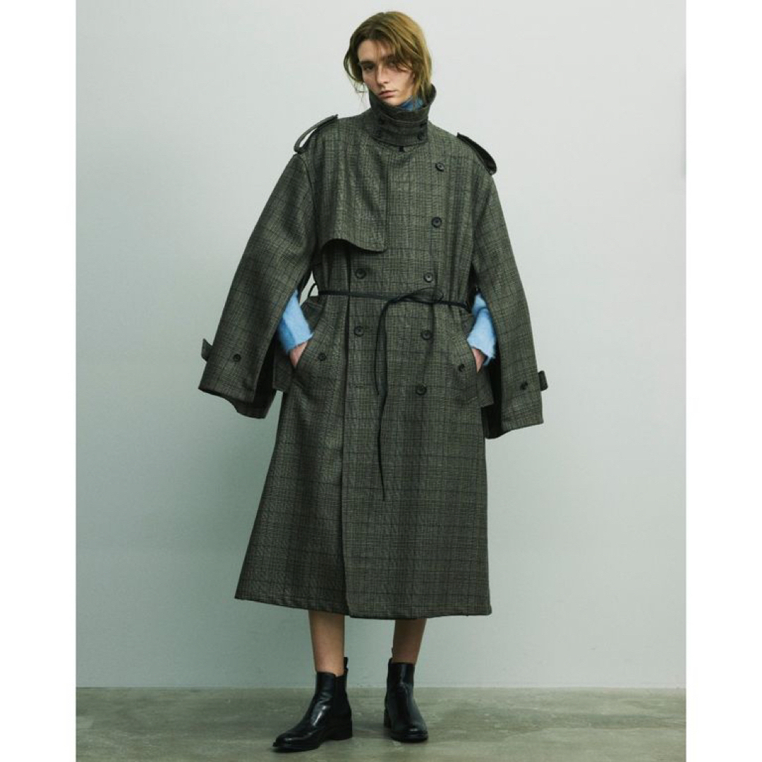 stein シュタイン　22AW Oversized Trench Coat M