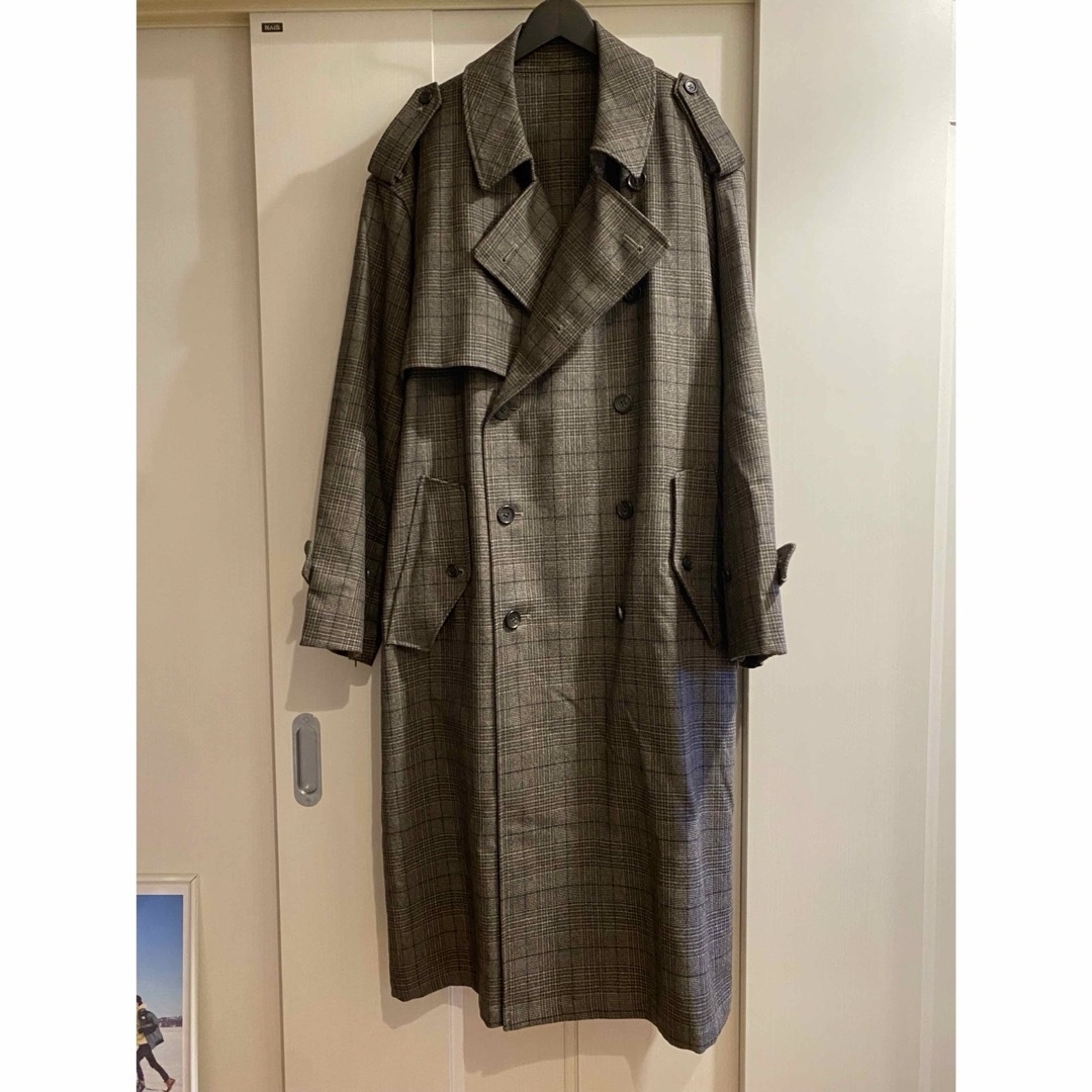 stein シュタイン　22AW Oversized Trench Coat M