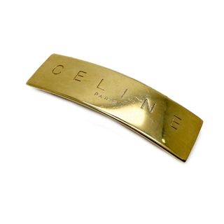 セリーヌ(celine)のCELINE ロゴ スクエア ヴィンテージ バレッタ GP(バレッタ/ヘアクリップ)