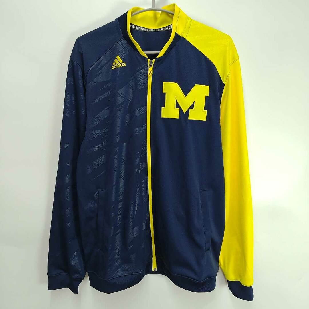 未使用　ミシガン大学 ×adidas MICHIGAN ウインドブレイカー