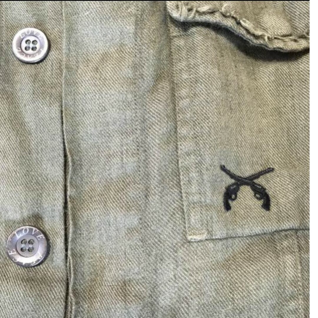 roar(ロアー)のroar ミリタリーシャツジャケット メンズのジャケット/アウター(ミリタリージャケット)の商品写真