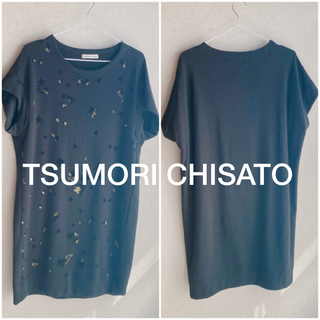 TSUMORI CHISATO - 【美品】ツモリチサトドレス ワンピース シルク ...