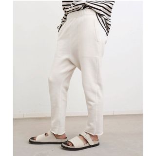 アパルトモンドゥーズィエムクラス(L'Appartement DEUXIEME CLASSE)のL'Appartement Sarrouel Sweat Pants 38(サルエルパンツ)