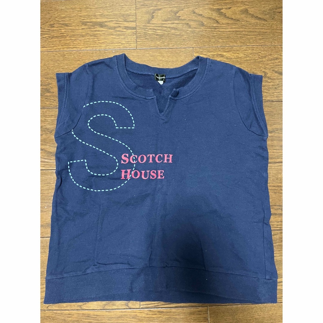 THE SCOTCH HOUSE(ザスコッチハウス)の新品　ザスコッチハウス　キッズトップス キッズ/ベビー/マタニティのキッズ服女の子用(90cm~)(Tシャツ/カットソー)の商品写真