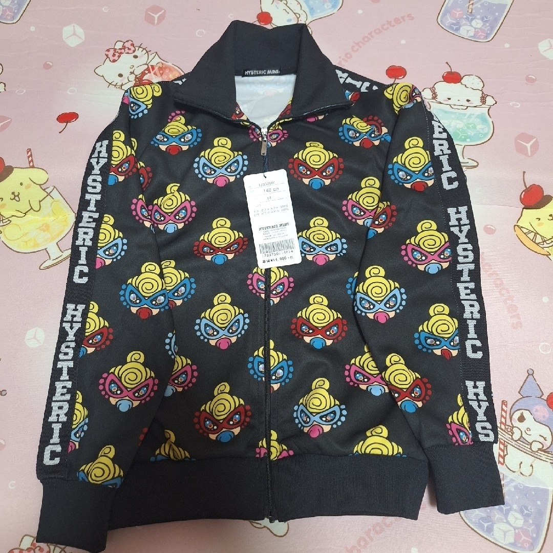 HYSTERIC MINI(ヒステリックミニ)のヒスミニ🌸ジャージ🌸セトア🌸140🌸新品 キッズ/ベビー/マタニティのキッズ服女の子用(90cm~)(ジャケット/上着)の商品写真