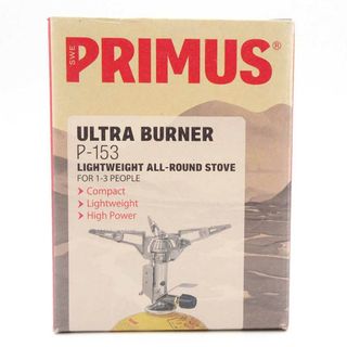 プリムス(PRIMUS)の【未使用】プリムス ウルトラバーナー シングルバーナー カートリッジガスコンロ(直結型) P-153 アウトドア キャンプ(ストーブ/コンロ)