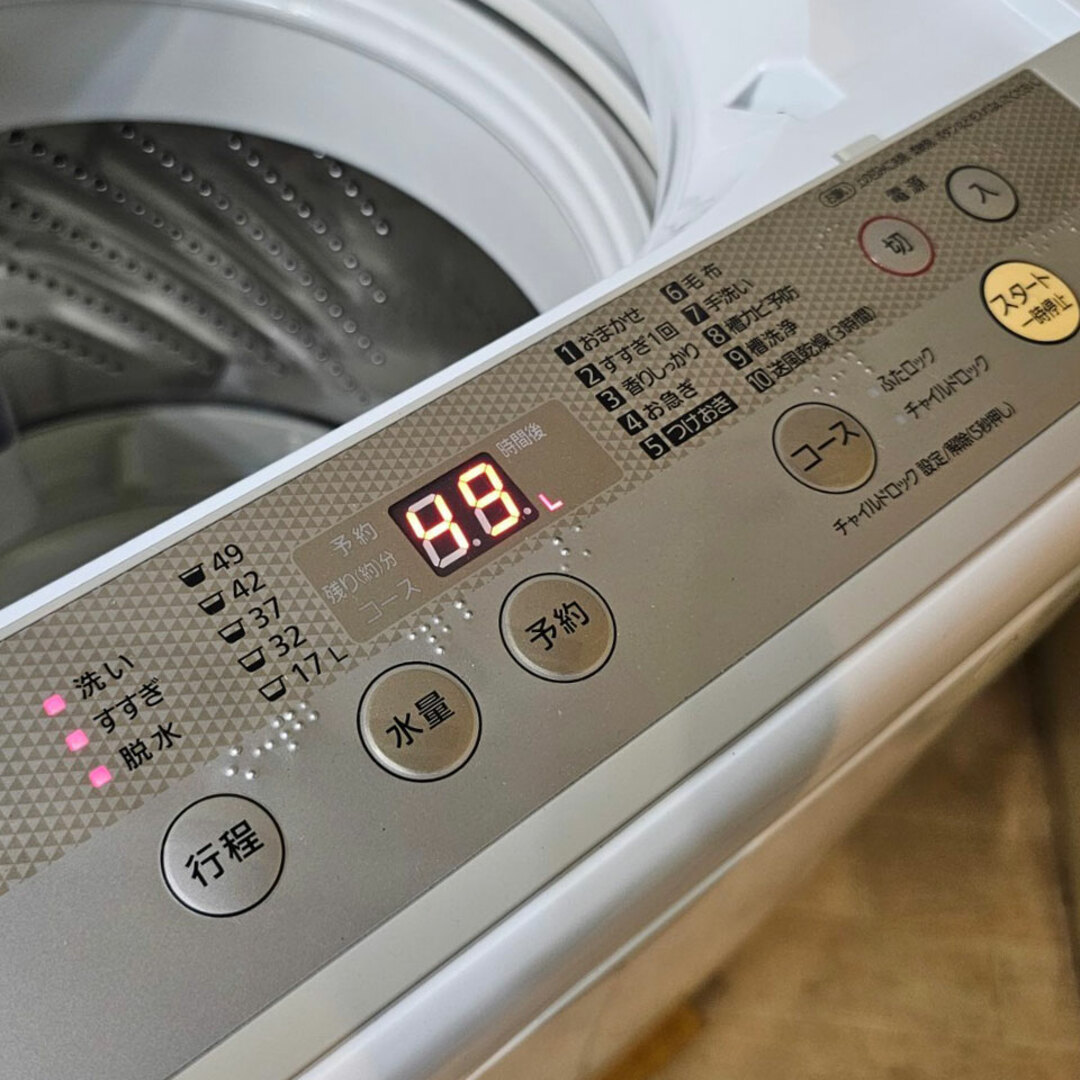 【関東送料無料】2017年製 パナソニック 全自動洗濯機 NA-F60B10-N/洗濯6.0kg/抗菌加工ビッグフィルター/C1863 8