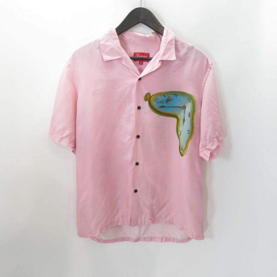 Supreme 19ss THE PERSISTENCE OF MEMORY SILK S/S SHIRT