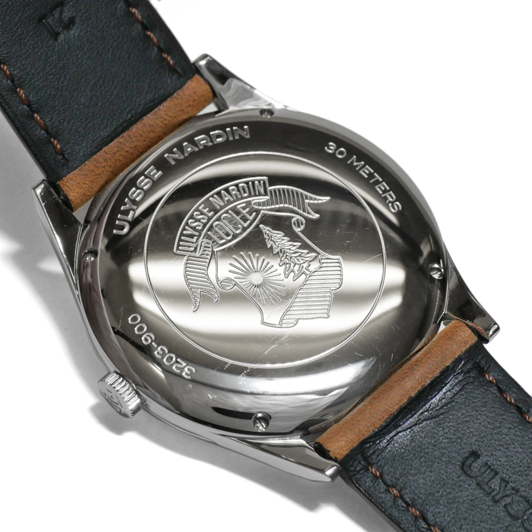 ULYSSE NARDIN クラシコ ポール デイヴィッド ナルダン Ref.3203-900 品 メンズ 腕時計