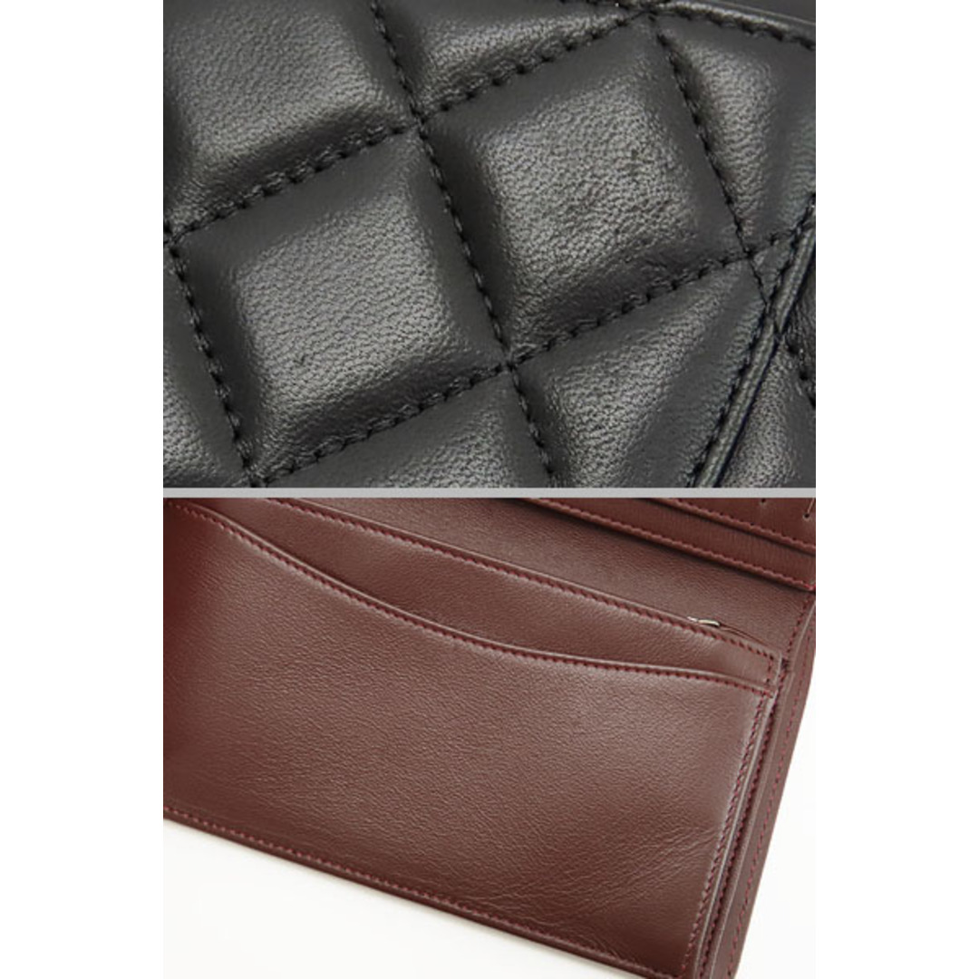 CHANEL(シャネル)の新品同様シャネルマトラッセココマークタイムレスクラシック二つ折り長財 レディースのファッション小物(財布)の商品写真