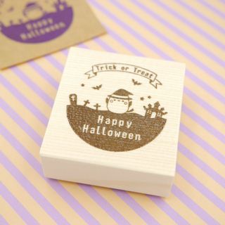 シマエナガのハロウィンスタンプ/はんこ(はんこ)