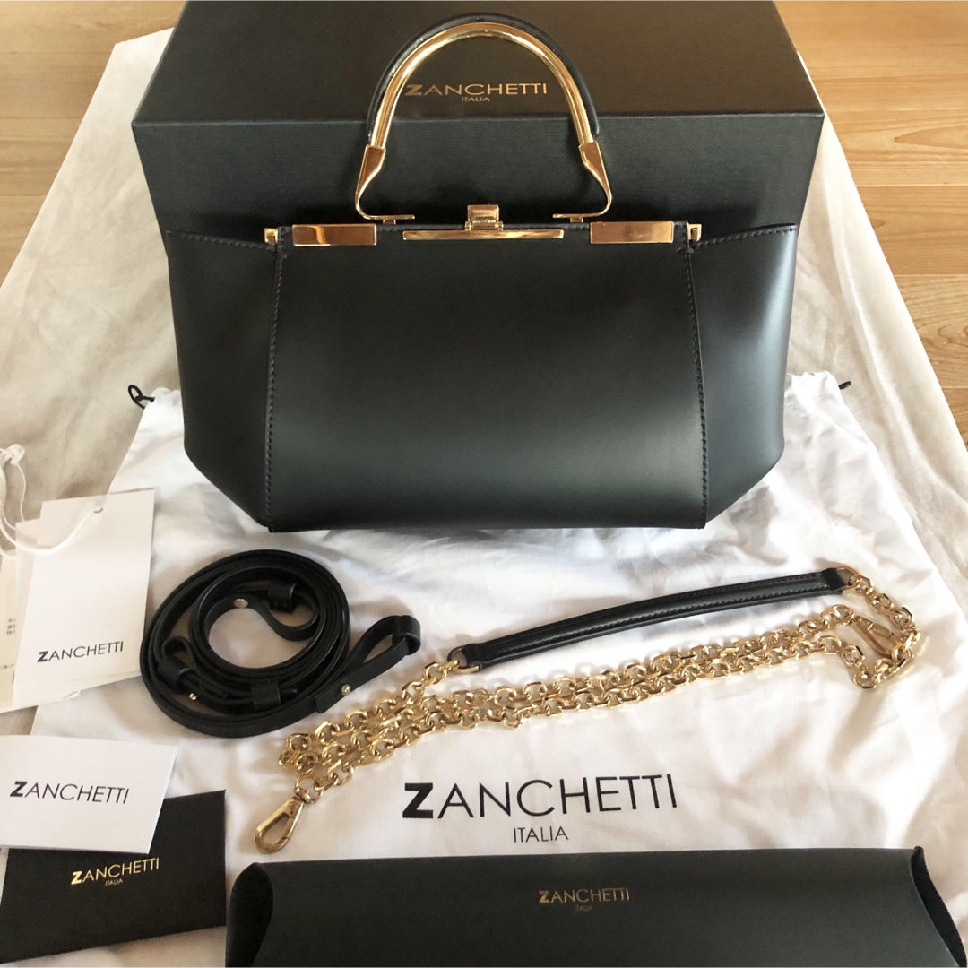 L'Appartement DEUXIEME CLASSE(アパルトモンドゥーズィエムクラス)の値下☆ZANCHETTI ザンケッティ☆Amletoアムレット20☆新品タグ付 レディースのバッグ(ハンドバッグ)の商品写真