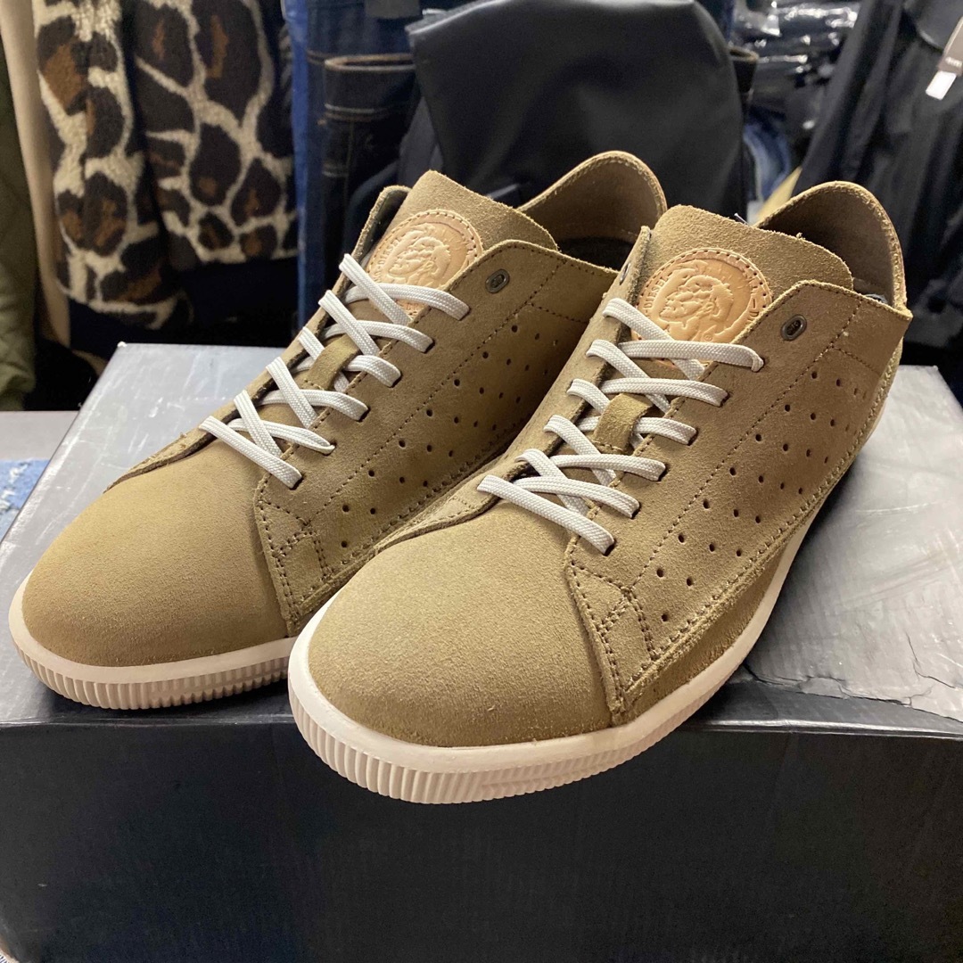 【新品】DIESEL スウェードスニーカー 26.5cm | フリマアプリ ラクマ