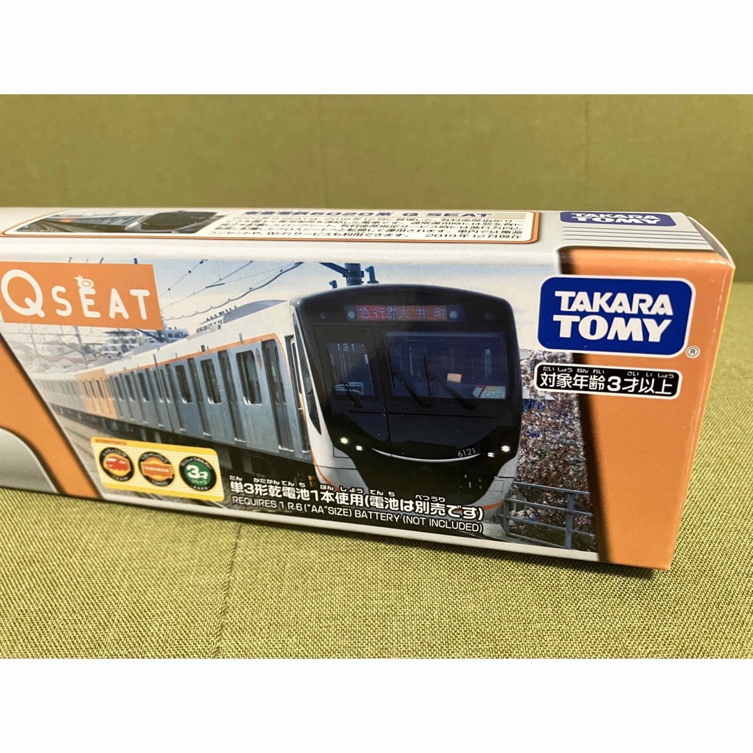 Takara Tomy(タカラトミー)のプラレール 東急電鉄 6020系 Qシート4 エンタメ/ホビーのおもちゃ/ぬいぐるみ(鉄道模型)の商品写真