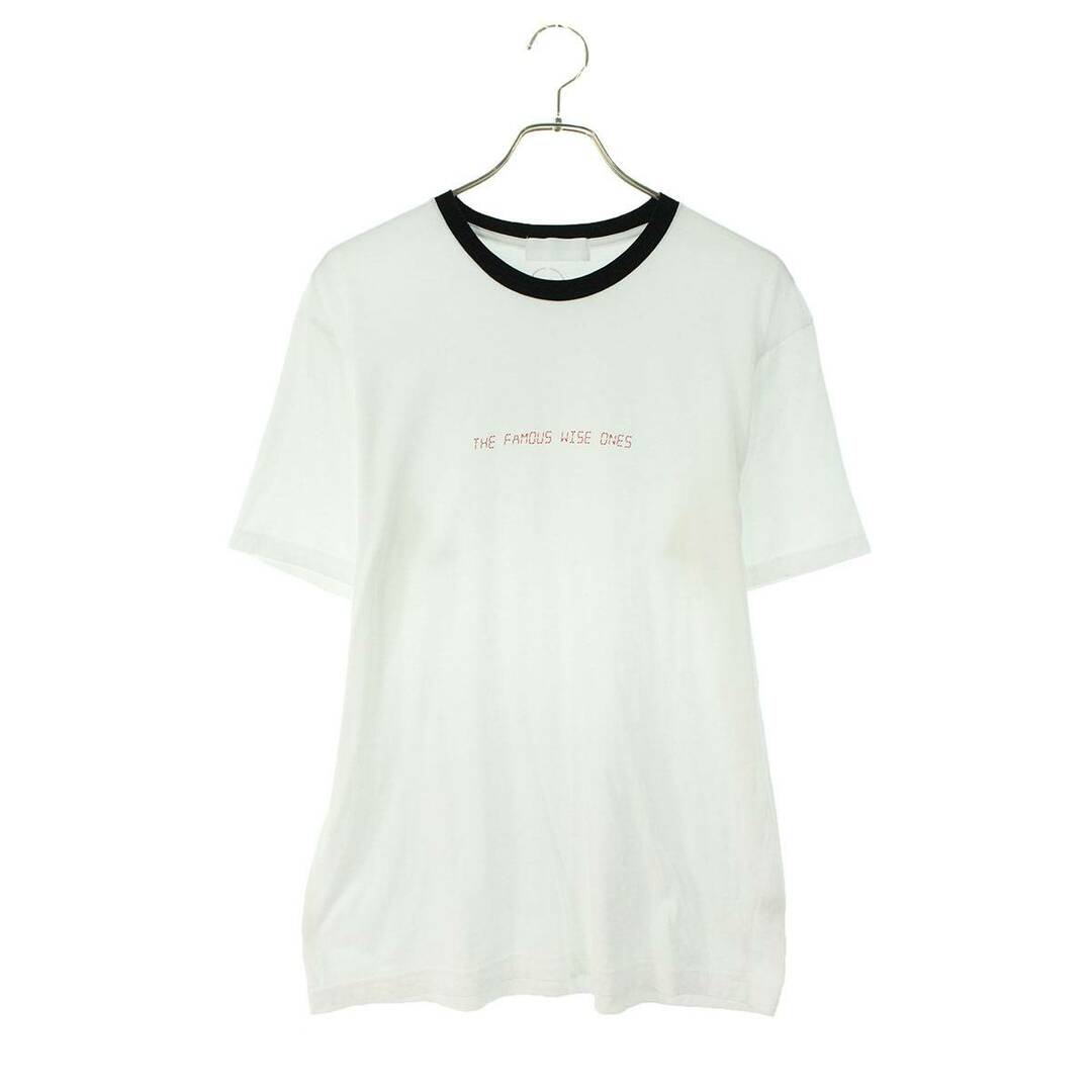 ゴッドセレクショントリプルエックス ×フラグメントデザイン fragment design ダブルネームロゴプリントTシャツ メンズ S