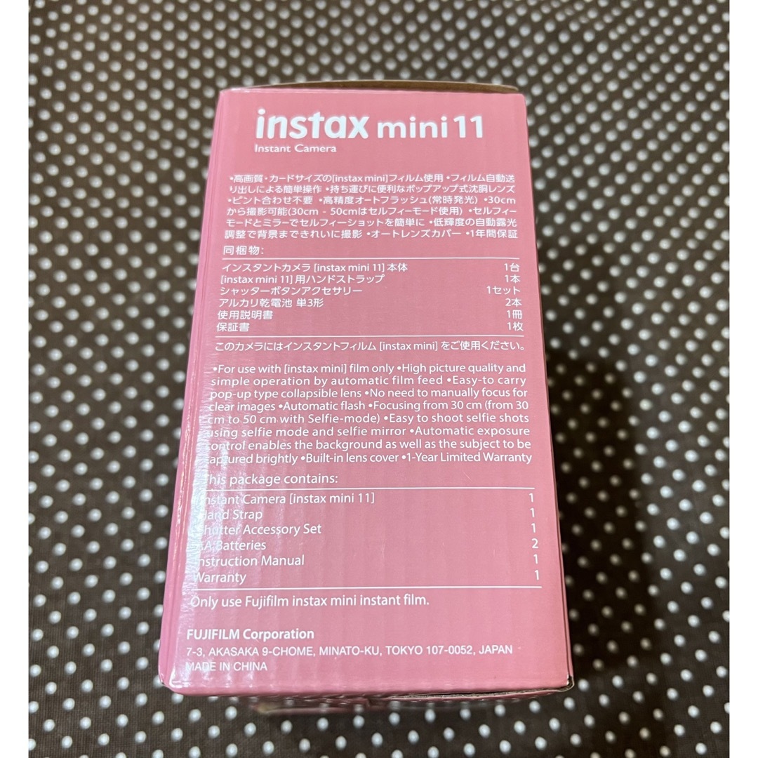 富士フイルム - 新品未開封 instax mini 11 チェキ ライラックパープル