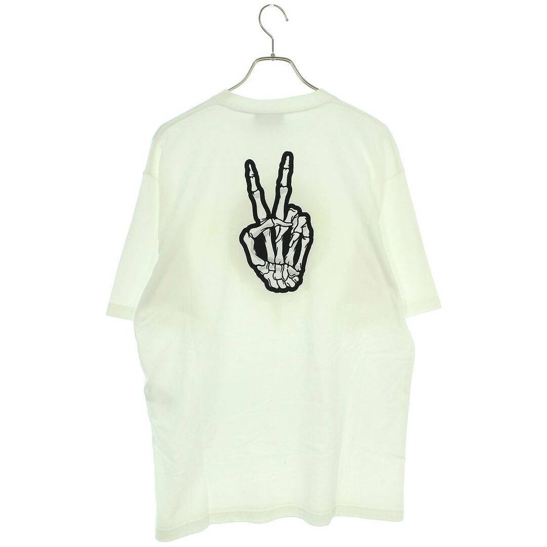 バレンシアガ 21SS 641675 TKVA1 スマイルプリントオーバーサイズTシャツ メンズ XS