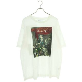 販売中のみ】オフホワイト プリントTシャツ Tシャツ・カットソー ...