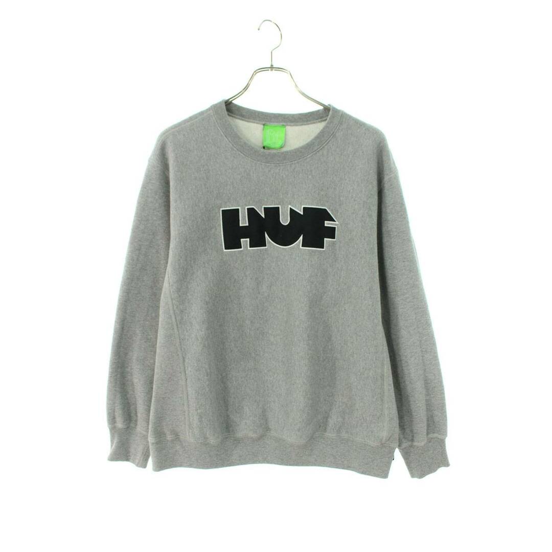 ハフ ×FTC  23AW  HUFTCSW01 ダブルネームロゴワッペンスウェット メンズ M