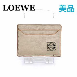 ロエベ(LOEWE)のロエベ レザー アナグラム カードケース　カードホルダー　名刺入れ　レディース(名刺入れ/定期入れ)