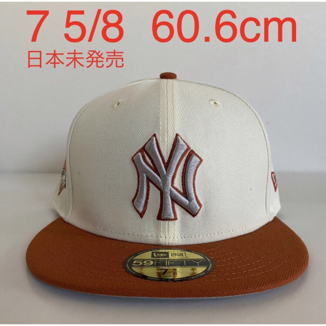 ツバ裏グレー New Era Cap 5/8 ヤンキース ニューエラ キャップ帽子