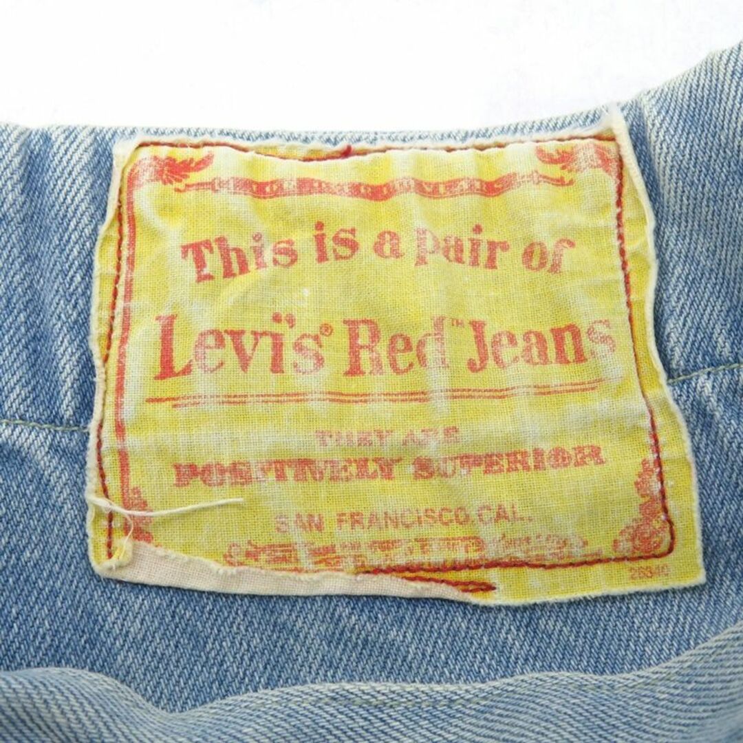 LEVIS RED 00s 立体裁断 DENIM PANT