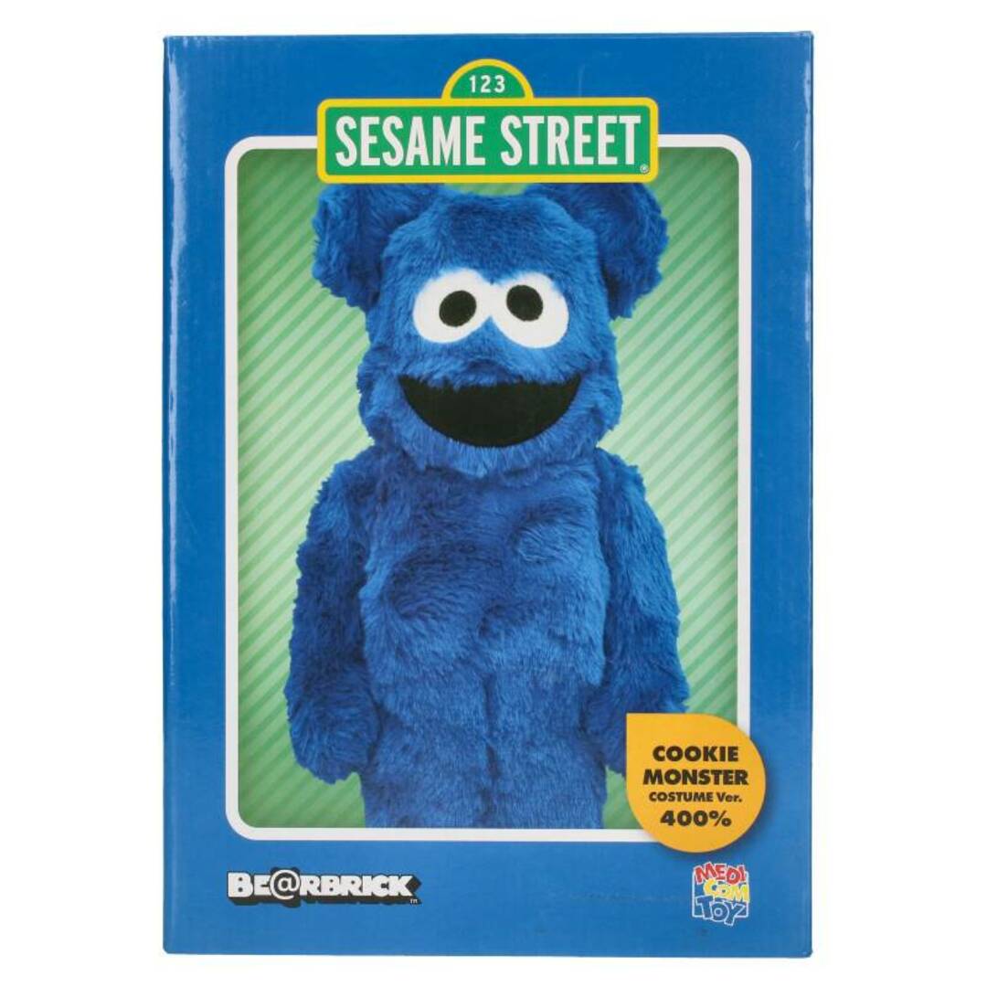 ベアブリック BE@RBRICK COOKIE MONSTER Costume Ver. 400% ベアブリッククッキーモンスターフィギュア メンズ 4