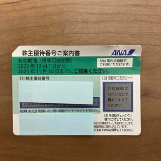 エーエヌエー(ゼンニッポンクウユ)(ANA(全日本空輸))のANA株主優待券　1枚(航空券)