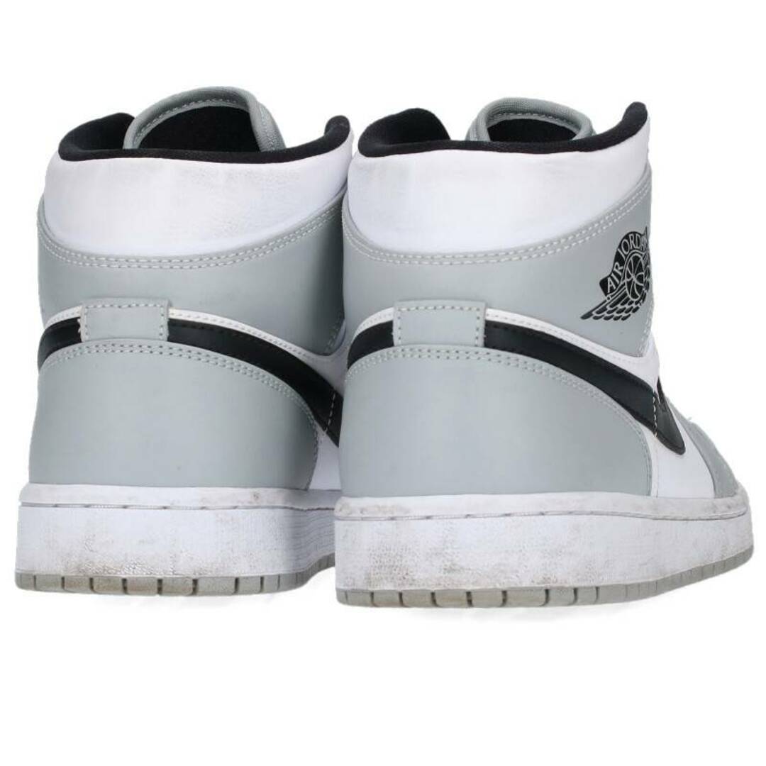 NIKE - ナイキ AIR JORDAN 1 MID SMOKE GREY 554724-092 エア