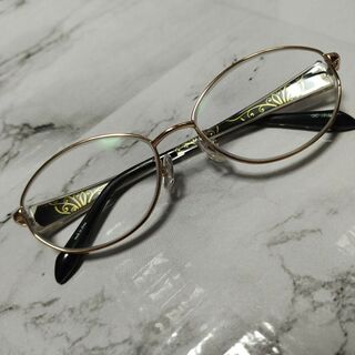 1961美品　GRAND・CHARIOT　メガネ　眼鏡　度強　1916F　金