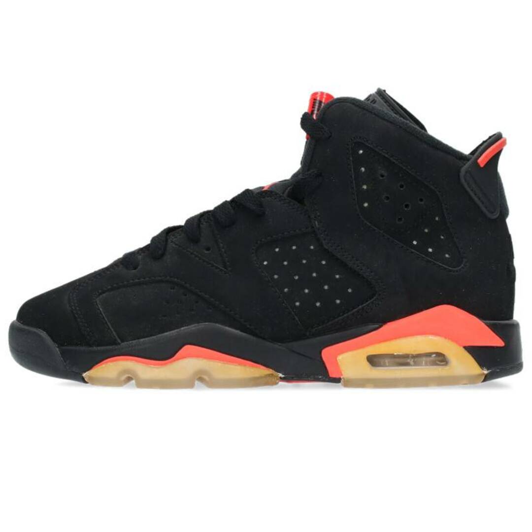 ナイキ  AIR JORDAN 6 RETRO GS 384665-060 エアジョーダン6レトロインフラレッドスニーカー レディース 22.5cm