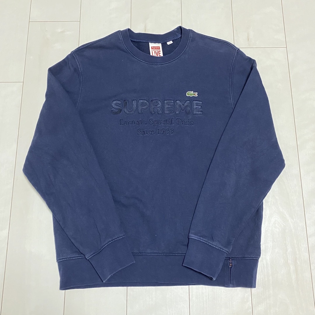 Supreme LACOSTE Crewneck スウェット コラボ