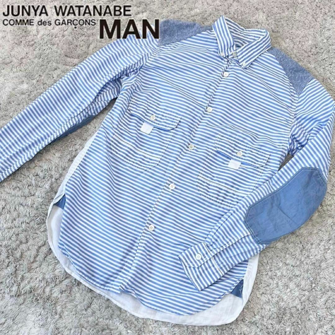 junya watanabe エルボーパッチシャツ