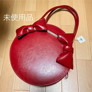 リボンハートBag(ロゴリボンver.)　黒×黒　新品未使用　タグ付き　希少品